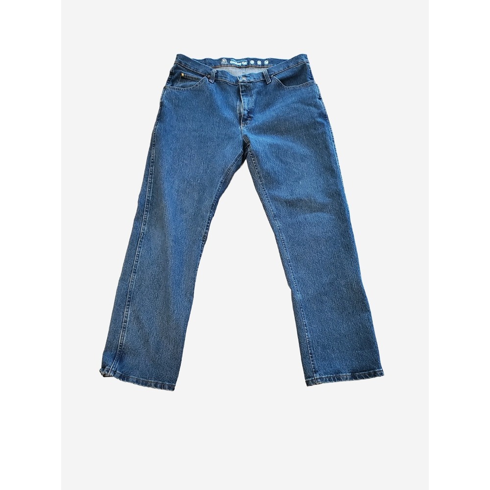 Wrangler Jeans Men's 36x30 Cowboy Cut 47MWZ Premium Performance Denim Blue